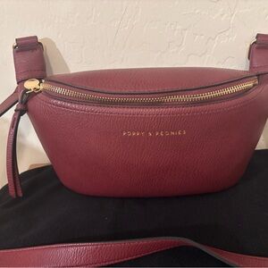 Poppy & Peonies Sidekick Crossbag burgundy.